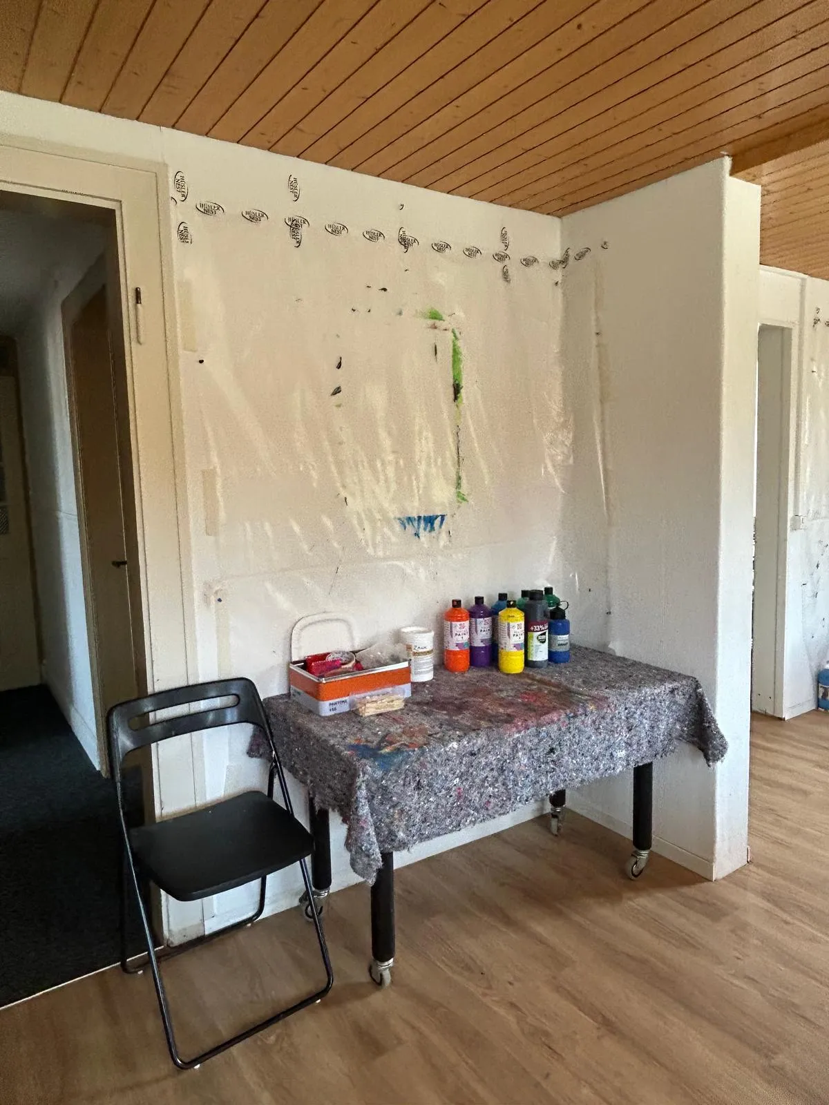 Das Atelier peArt – bereit für den nächsten Kurs